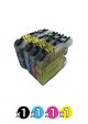 Compatible Brother 237XL-235XL Value Pack ( 1 Black + 1 Cyan + 1 Magenta + 1 Yellow)