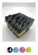 Compatible Brother 3339XL Value Pack (4 Black + 2 Cyan + 2 Magenta + 2 Yellow)
