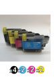 Compatible Brother 67 Value Pack (4 Black + 2 Cyan + 2 Magenta + 2 Yellow)