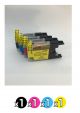 Compatible Brother 73-77XL Value Pack (1 Black + 1 Cyan + 1 Magenta + 1 Yellow)