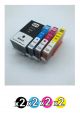 Compatible HP 934XL-935XL Value Pack (2 Black + 2 Cyan + 2 Magenta + 2 Yellow)