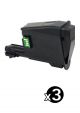 Compatible Kyocera TK-1119 Black Toner - 1600 pages FS1041 Value Pack (3 Black)