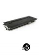 Compatible Kyocera TK-410 Black Toner KM1620 - 15000 pages Value Pack (5 Black)