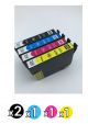 Compatible Epson 202 XL Value Pack (2 Black + 1 Cyan + 1 Magenta + 1 Yellow)