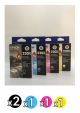 Genuine Epson 220XL Value Pack (2 Black + 1 Cyan + 1 Magenta + 1 Yellow)
