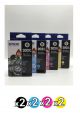 Genuine Epson 220XL Value Pack (2 Black + 2 Cyan + 2 Magenta + 2 Yellow)