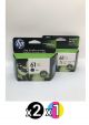 Genuine HP 61XL Value Pack (2 Black + 1 Colour)