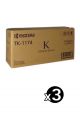 Genuine Kyocera TK-1174 Black Toner - 7200 pages Value Pack (3 Black)