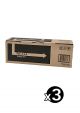 Genuine Kyocera TK-174 Black Toner FS1320 P2135 - 7200 pages Value Pack (3 Black)