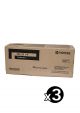 Genuine Kyocera TK-3114 Black Toner - 15500 pages Value Pack of 3 (3 Black)